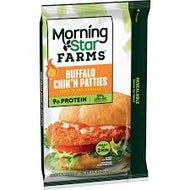 MORNING STAR BUFFALO CHIK’N PATTIES 10.0 OZ