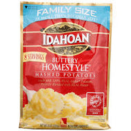 IDAHOAN BUTTERY HOMESTYLE MASHED POTATOES 8.2 OZ FAMILY SIZE