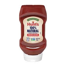 HUNT'S 100% NATURAL TOMATO KETCHUP