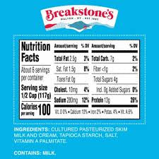BREAKSTONE 2% MILKFAT LOW FAT COTTAGE CHEESE SMALL CURD 16 OZ