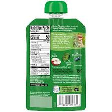 GERBER ORGANIC FOR BABY -APPLE BLUEBERRY SPINACH 3.5 0Z