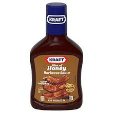 KRAFT HINT OF HONEY BARBECUE SAUCE SLOW SIMMERED 18 OZ