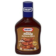KRAFT HINT OF HONEY BARBECUE SAUCE SLOW SIMMERED 18 OZ