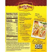 OLD EL PASO ZESTY RANCH TACO SEASONING MIX 6 OZ 6 CT