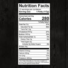 QUICK N’ EAT FLAME GRILLED  ANGUS BEEF PATTIES 3 LBS (12 CT 40 OZ)
