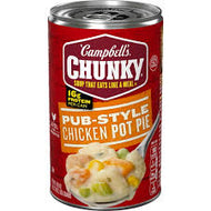 CAMPBELL’S PUB STYLE CHICKEN POT PIE RICE SOUP 18.8 OZ
