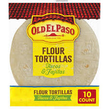 OLD EL PASO FLOUR TORTILLAS 8.2 OZ TACOS AND FAJITAS