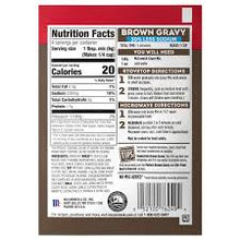 MCCORMICK BROWN GRAVY 30% LESS SODIUM 0.87 OZ