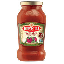 BERTOLLI TOMATO & BASIL SAUCE 24OZ