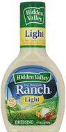 HIDDEN VALLEY RANCH HOMESTYLE LIGHT DRESSING 40 OZ