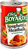 CHEF BOYARDEE SPAGHETTI & MEATBALLS 15 OZ