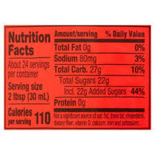 MRS BUTTERWORTH’S ORIGINAL SYRUP 24 oz