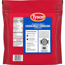 TYSON SOUTHERN STYLE CHICKEN BREAST TENDERLOINS 25 OZ