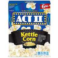 ACT 2 KETTLE POPCORN 6 PK 2.75 OZ BAGS