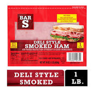 BAR S DELI STYLE SMOKED HAM 16 OZ
