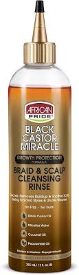 AFRICAN PRIDE BLACK CASTOR MIRACLE HAIR & SCALP SEALING OIL WITH CASTOR TEA TREE & SOYBEAN OIL MOISTURIZING TREATMENT #ROCK VALUE-ORDER BY  TUESDAY EVENING JAN 07 ARRIVING JAN 15 FOR DELIVERY#