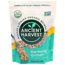 ANCIENT HARVEST HARMONY ORGANIC QUINOA GLUTEN FREE 14.4 OZ