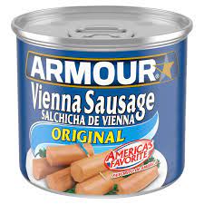 ARMOUR STAR VIENNA SAUSAGE ORIGINAL 4.6 OZ #ROCK VALUE-ORDER BY  MONDAY EVENING OCT 29 ARRIVING NOV 06 FOR DELIVERY#