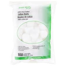 ASSURED COTTON BALLS 100 CT