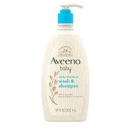 AVEENO BABY DAILY MOISTURE BODY WASH & SHAMPOO WITH NATURAL OAT EXTRACT 18 OZ