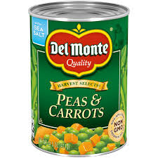 DEL MONTE PEAS AND CARROTS 8.5 OZ