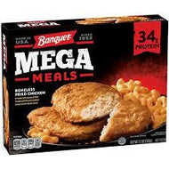 BANQUET MEGA MEALS BONELESS FRIED CHICKEN MEAL 12 OZ # ROCK VALUE PRODUCT. ORDER BY  WEDNESDAY EVENING NOV 14 FOR NOV 19 DELIVERY#