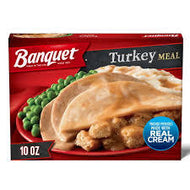 BANQUET TURKEY MEAL 10 OZ # ROCK VALUE PRODUCT. ORDER BY  WEDNESDAY EVENING NOV 14 FOR NOV 19 DELIVERY#