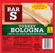 BAR S SLICED TURKEY BOLOGNA 1 LB