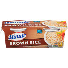 MINUTE MICROWAVE READY TO SERVE BROWN  RICE 8.8 oz