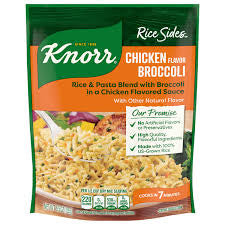 KNORR RICE SIDES CHICKEN FLAVOR BROCCOLI 5.5 OZ