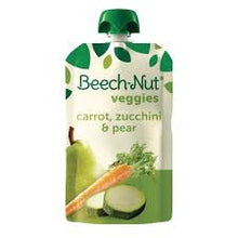 BEECH-NUT VEGGIES - CARROT, ZUCCHINI, AND PEAR 3.5 0Z
