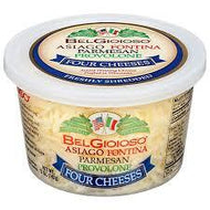 BELGIOIOSO FOUR CHEESE CUP 5 OZ ASIAGO FONTINA PARMESAN PROVOLONE #ROCK VALUE-ORDER BY THURSDAY EVENING NOV 14   ARRIVING NOV 19  FOR DELIVERY#</p>