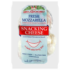 BELGIOIOSO FRESH MOZZARELLA SNACKING CHEESE 1 OZ 6 CT  #ROCK VALUE-ORDER BY THURSDAY EVENING NOV 14   ARRIVING NOV 19  FOR DELIVERY#</p>