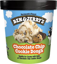 BEN & JERRY'S CHOCOLATE CHIP COOKIE DOUGH ICE CREAM 16 OZ