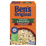 BEN'S LONG GRAIN & WILD RICE 6 OZ