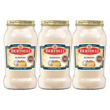 BERTOLLI ALFREDO SAUCE WITH AGED PARMESAN CHEESE 15 OZ 3 CT #ROCK VALUE-ORDER BY  MONDAY EVENING NOV 19  ARRIVING NOV 27  FOR DELIVERY#