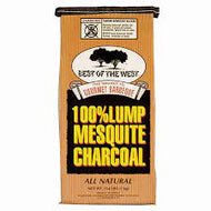 BEST OF THE WEST 100% LUMP MESQUITE CHARCOAL 15.4 LB