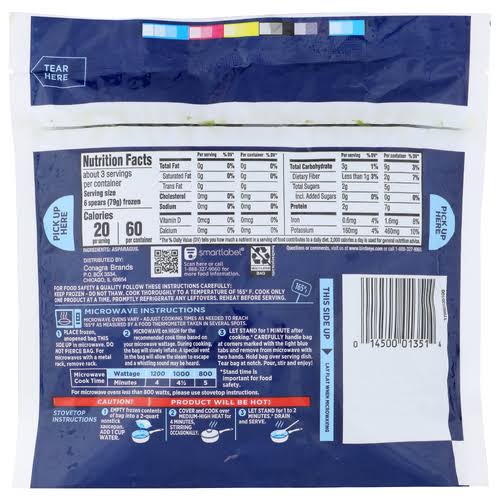 BIRDS EYE STEAMFRESH ASPARAGUS 8 OZ
