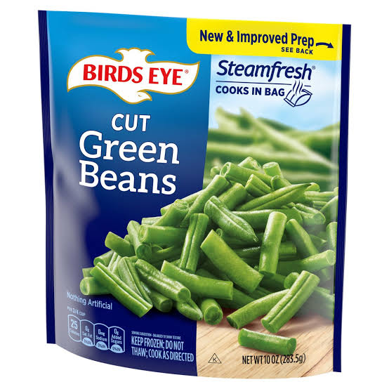 BIRDS EYE STEAMFRESH CUT GREEN BEANS 10 OZ