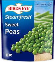 BIRDS EYE STEAMFRESH SWEET PEAS 10.8 OZ