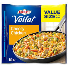 BIRDS EYE VOILA CHEESY CHICKEN SKILLET MEALS 60 OZ VALUE SIZE