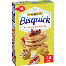 BISQUICK PANCAKE BAKING MIX BETTY CROCKER 20 OZ