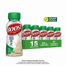 BOOST 20g HIGH PROTEIN NUTRITIONAL DRINK VERY VANILLA 8 OZ 15 CT#ROCK VALUE-ORDER BY TUESDAY EVENING OCT 07 ARRIVING OCT 15 FOR DELIVERY#