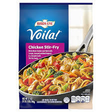 BIRDS EYE VOILA! CHICKEN STIR FRY SKILLET 21 OZ # ROCK VALUE PRODUCT. ORDER BY  WEDNESDAY EVENING NOV 14 FOR NOV 19 DELIVERY#