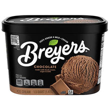 BREYERS CHOCOLATE ICE CREAM 1.5 QT