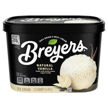 BREYERS NATURAL VANILLA ICE CREAM 1.5 QT