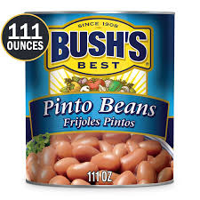 BUSH'S PINTO BEANS 110 OZ #ROCK VALUE-ORDER BY  TUESDAY EVENING NOV 25  ARRIVING DEC 03  FOR DELIVERY#
