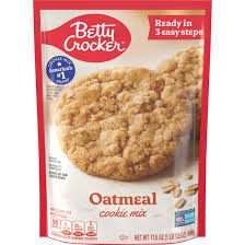Betty Crocker Oatmeal Cookie Mix 17.5 Oz
