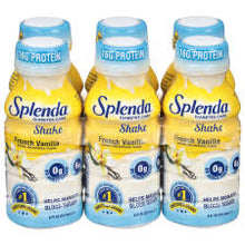 SPLENDA DIABETES CARE SHAKE 8 OZ  6 CT FRENCH VANILLA#ROCK VALUE-ORDER BY  TUESDAY EVENING MAR 25 ARRIVING APR 02   FOR DELIVERY#