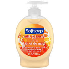 SOFTSOAP MILK & HONEY SCENT HAND SOAP 7.5 OZ